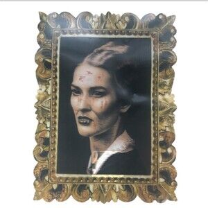 Greenbrier Halloween Moving Hologram Portrait Changing Vampire Face Frame 12x16